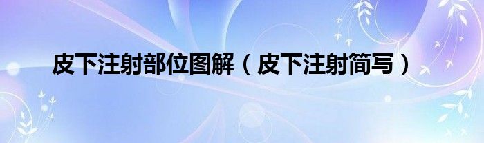 1,肌肉注射是im 竞买点滴是ivgtt 静脉推注是iv 皮下注射是 ih或